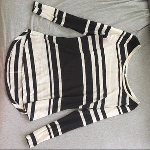 Long sleeve striped shirt